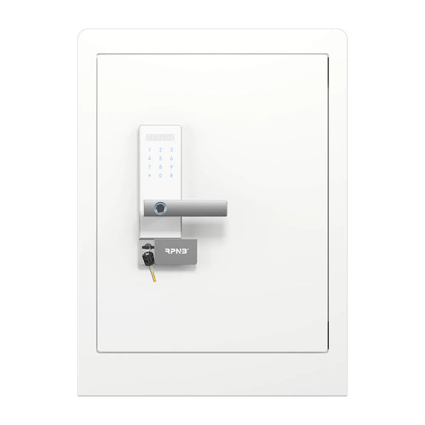 RPNB Fingerprint Home Safe - White - RPHS60W RPNB   - USASafeAndVault