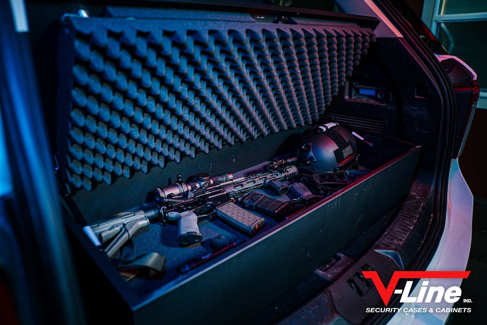 V-Line Tactical Weapons Locker XD 81842-SM-FBLK V-Line   - USASafeAndVault