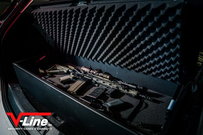 V-Line Tactical Weapons Locker 42188-SA-FBLK V-Line   - USASafeAndVault