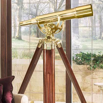 Barska 20-60x60mm Anchormaster Classic Brass Spyscope AA11128 Barska   - USASafeAndVault