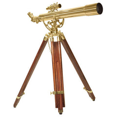 Barska 70060 28 Power Anchormaster Classic Brass Telescope AE10822 (Available on Backorder) Barska   - USASafeAndVault