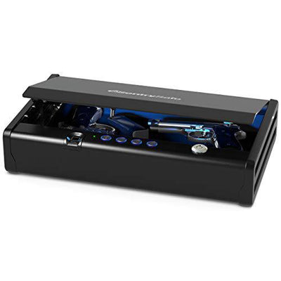 SentrySafe QAP2BLX Biometric Gun Safe with Interior Light, 2 Handgun Capacity SentrySafe   - USASafeAndVault