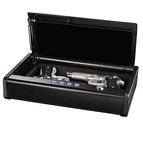 SentrySafe QAP2E Gun Safe with Digital Keypad Two Handgun Capacity ...