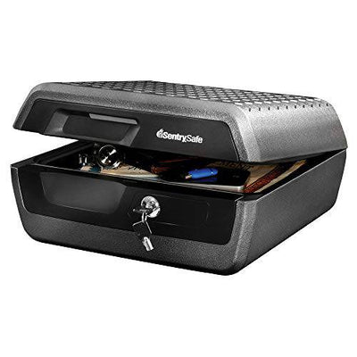 SentrySafe CHW30220 Fireproof Box and Waterproof Box with Key Lock 0.36 Cubic Feet SentrySafe   - USASafeAndVault