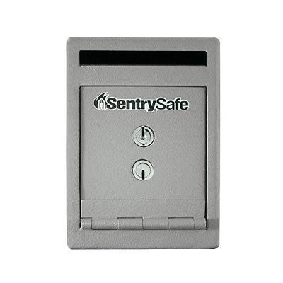 SentrySafe UC-025K Depository Safe, 0.23 cu ft (small), Grey SentrySafe   - USASafeAndVault