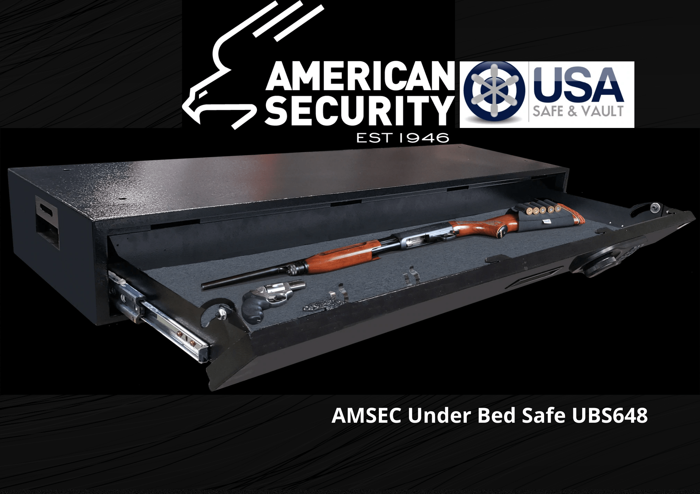AMSEC Under Bed Safe UBS648 AMSEC   - USASafeAndVault