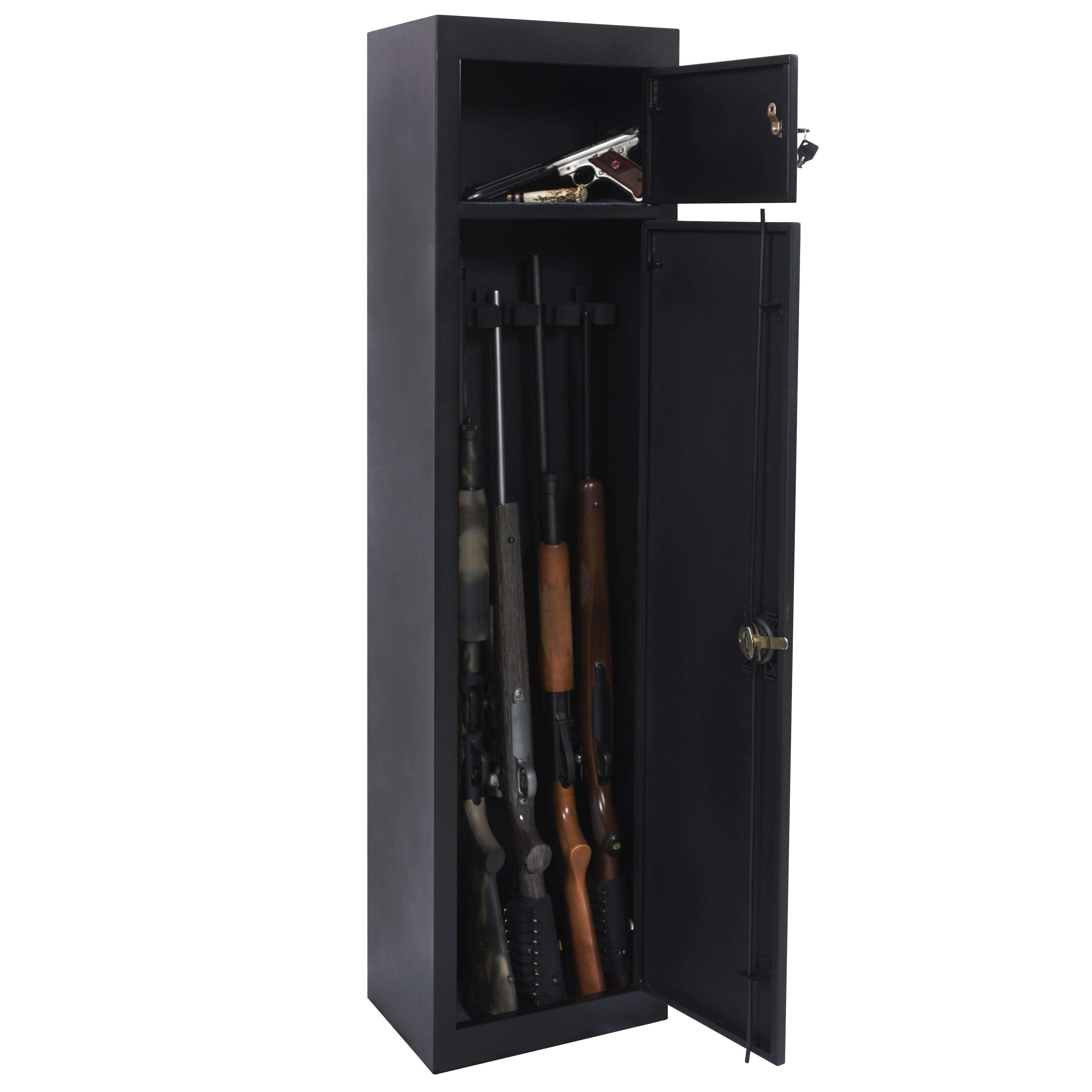 American Furniture Classics 5-Gun Metal Security Cabinet 906 American Furniture Classics   - USASafeAndVault