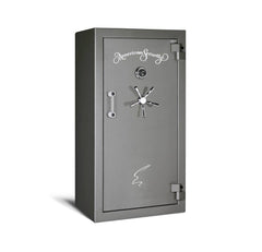 AMSEC BFX6032 AMSEC Mechanical Lock with Key-Locking Spy-Proof Dial Chrome 5-Spoke Handle - USASafeAndVault