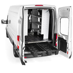 Decked Ford Transit Cargo Van Storage System (2014-current) VNFD13TRAN55 Decked   - USASafeAndVault