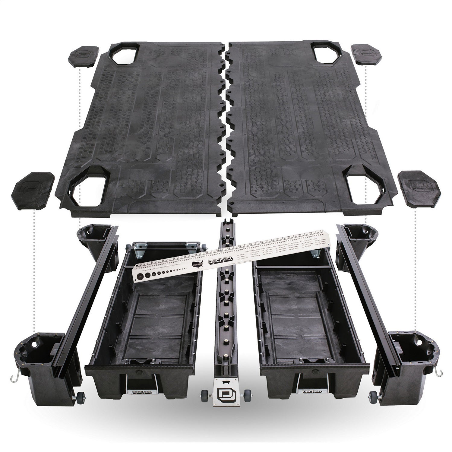 Decked F-150 Ford Truck Bed Storage System (2004-2014) DF2 Decked   - USASafeAndVault