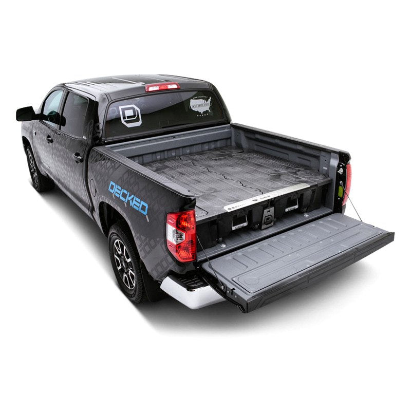 Decked Toyota Tundra Truck Bed Storage System (2007-2019) DT1 Decked   - USASafeAndVault