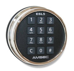 AMSEC BFX6030 AMSEC ESL5 Chrome 5-Spoke Handle - USASafeAndVault