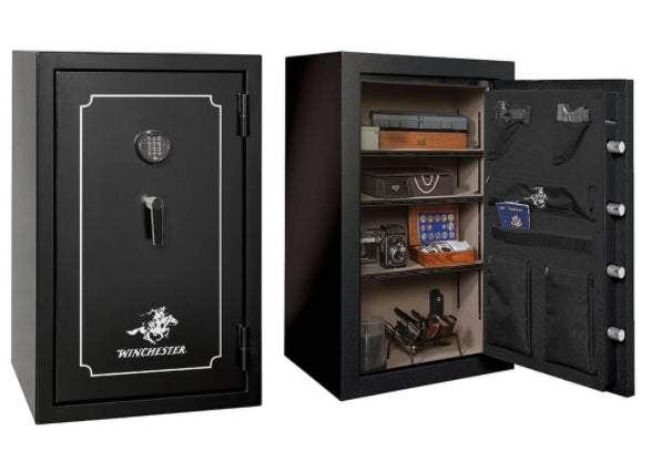 Winchester 1 Hour Fireproof Home & Office Personal Safe - 12 Winchester Safe   - USASafeAndVault