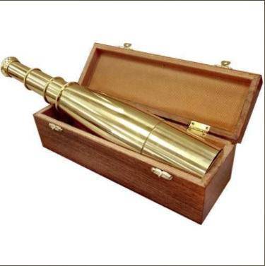 BARSKA Classic Brass Spyscope AA10612 Barska   - USASafeAndVault