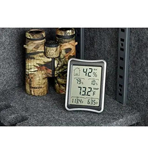 Hygrometer - Displays temperature and humidity SnapSafe   - USASafeAndVault