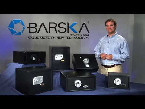 Barska Top Opening Drawer Safe with Fingerprint Lock AX11556
