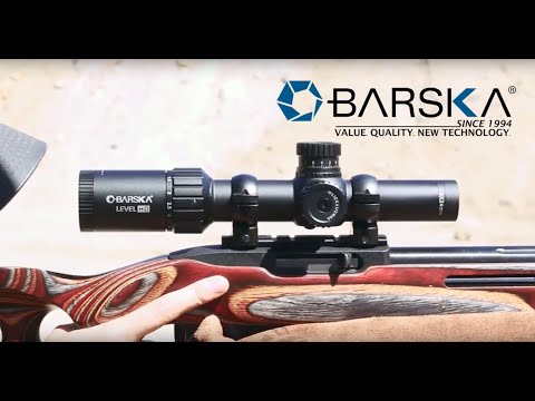 Barska 1-6x 24mm LEVEL HD FFP Rifle Scope AC13026