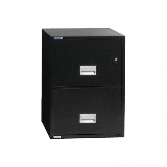 Phoenix Vertical 25-Inch 2-Drawer Legal Fireproof File Cabinet LGL2W25B Phoenix Safe   - USASafeAndVault