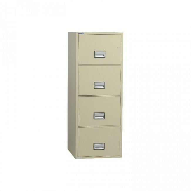 Phoenix Vertical 25-Inch 4-Drawer Legal Fireproof File Cabinet LGL4W25P Phoenix Safe   - USASafeAndVault