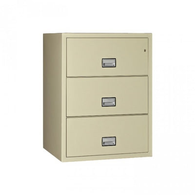 Phoenix Lateral 31 inch 3-Drawer Fireproof File Cabinet LAT3W31P Phoenix Safe   - USASafeAndVault