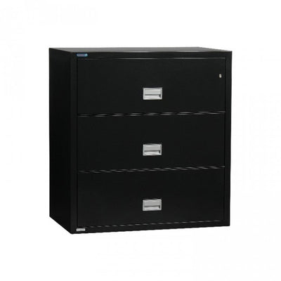 Phoenix Lateral 44 Inch 3-Drawer Fireproof File Cabinet LAT3W44B Phoenix Safe   - USASafeAndVault