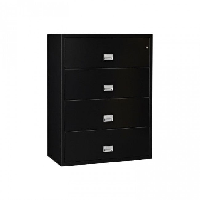 Phoenix Lateral 31-inch 4-Drawer Fireproof File Cabinet LAT4W31B Phoenix Safe   - USASafeAndVault