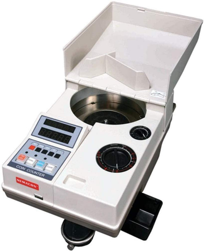 Semacon Table Top Portable Electric Coin Counter S-120 Semacon   - USASafeAndVault